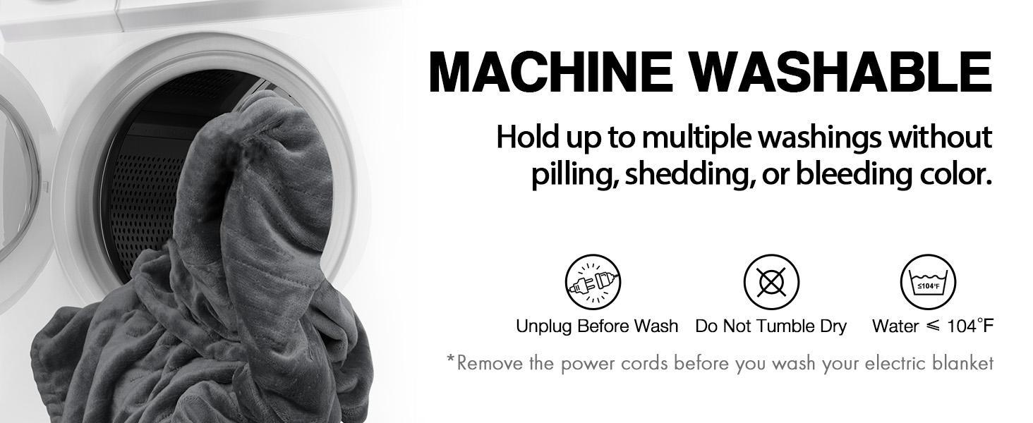 Heated Weighted Blanket 10 lbs, Heavy Electric Throw Blanket with Premium Glass Beads, Twin Size, Cozy Soft Flannel, 10 Heating Settings, Perfect Present for Winter, Women, Mother's day Christmas, New Year Gift