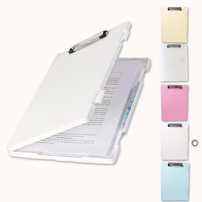 A4 folder storage box board clip student special test paper storage and finishing artifact large-capacity data book subject classification test paper multi-function sheet music clip writing board pad