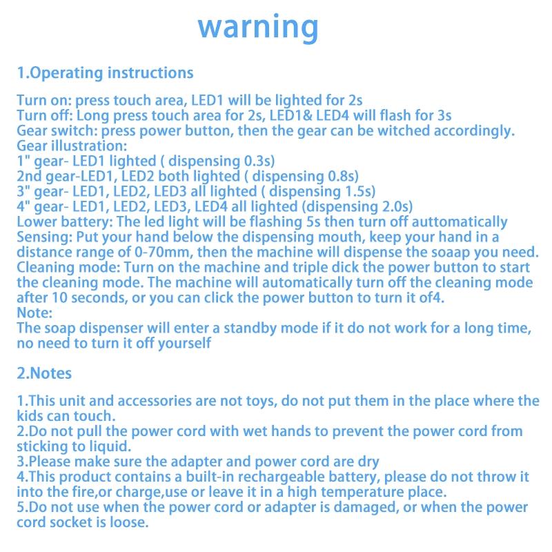 [Wall Mounted | Automatic] Automatic Foam Soap Dispenser, Large Capacity, Wall Mounted | Resin, USB Rechargeable Lithium Battery, Contactless Hand Sanitizer Pump | for Kitchen And Bathroom