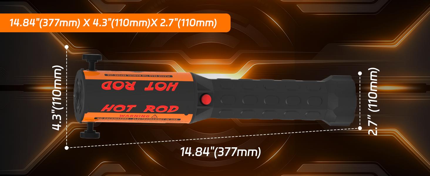 SOLARY 1100W Magnetic Induction Heater Kit – 110V Heavy-Duty Rusty Bolt Remover with 4 Coils & Hard Carry Case for Automotive Repair