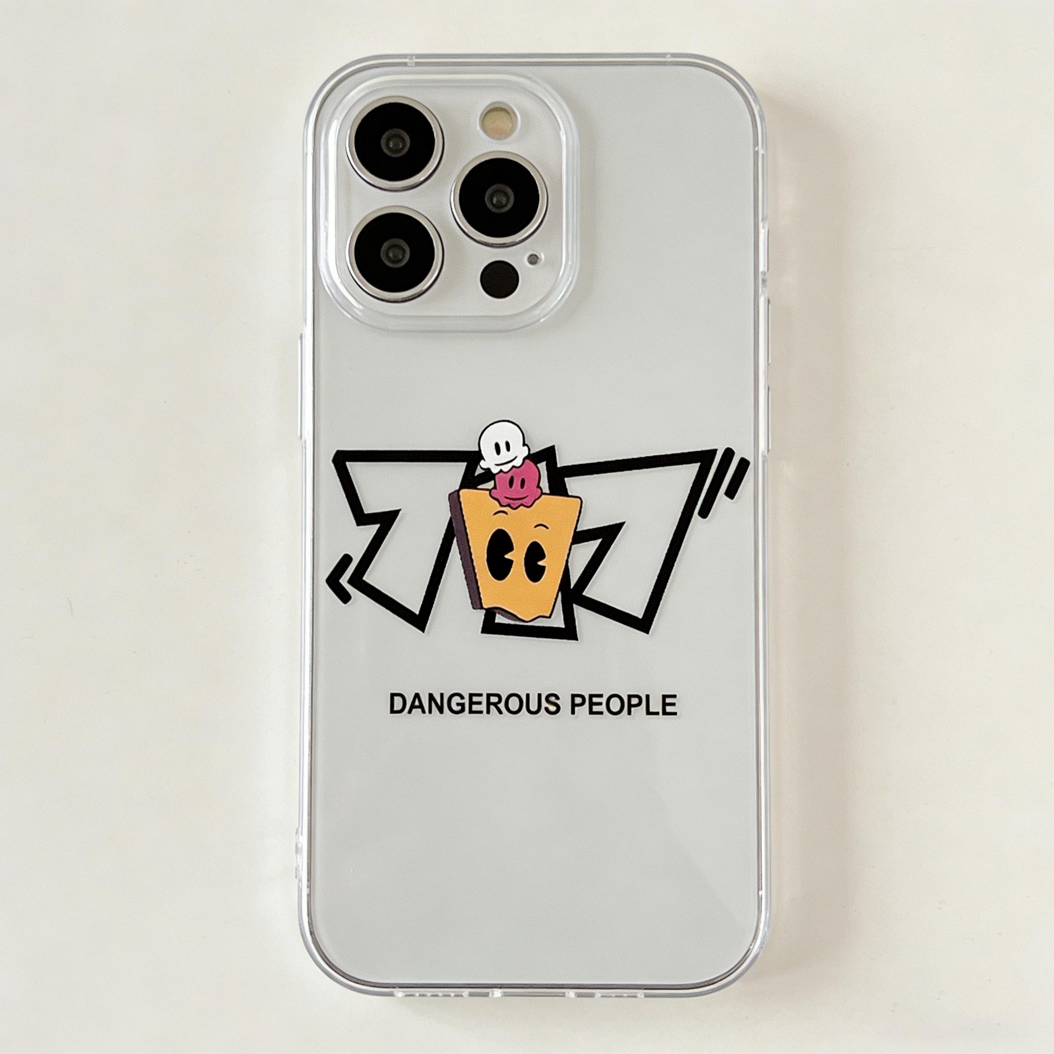 Creative Paper Bag Design Full Lens Protection Anti-Drop Phone Case, Transparent Soft Cover for iPhone 17/17 Pro Max