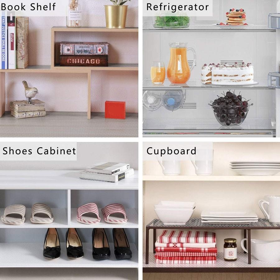 Transparent Washable Cuttable Drawer Liner, Non-Slip Refrigerator Inner Lining, Suitable for Fridge Glass Shelves Cabinets Home Kitchen Supplies