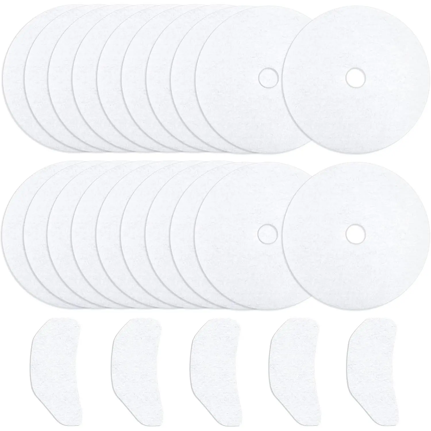 25PCS Cloth Dryer Exhaust Filter - Universal Dryer Lint Filter Cloth-Compatible for Panda Magic Chef Avant Sonya Dryer-20 Exhaust & 5 Air Intake Filter