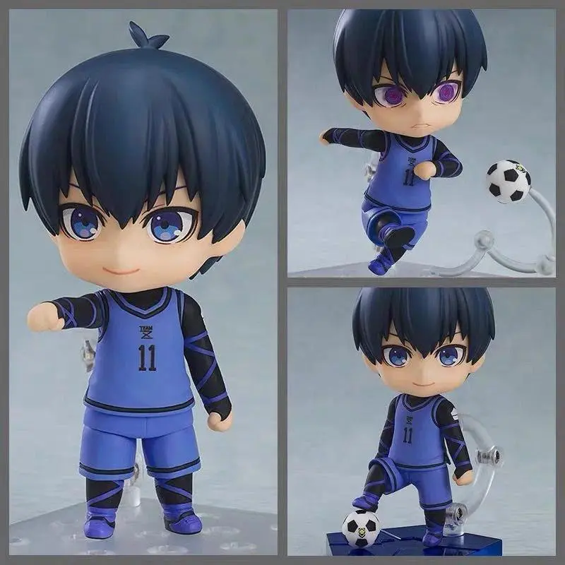 Blue Lock Nendoroid Action Figure 2056 Nagi Seishiro 1998 Isagi Yoichi Reo Mikage Rin Itoshi Figurine For Anime Fans