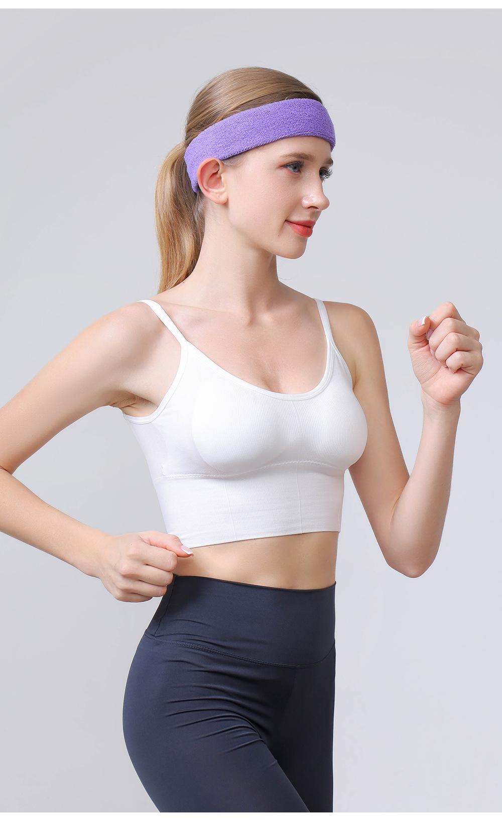 Unisex Sport Sweatband, Quick-Dry Anti-Slip Design, High Elasticity, Ideal for Gym Yoga Running Basketball, Outdoor Activities