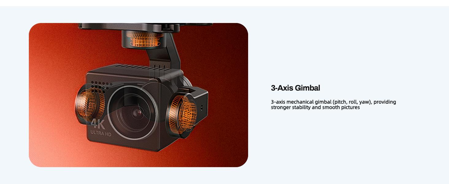 Bwine F7GB2 Drone with 4K Camera for Adults, 3-Axis Gimbal, 9800FT Transmission Range, FAA compliance, 50Mins Flight Time with 2 Batteries, GPS Auto Return+Follow Me+Beginner Mode Bwine F7GB2 Drone with 4K Camera for Adults, 3-Axis Gimbal, 9800FT Transmission Range, FAA compliance, 50Mins Flight Time with 2 Batteries, GPS Auto Return+Follow Me+Beginner Mode