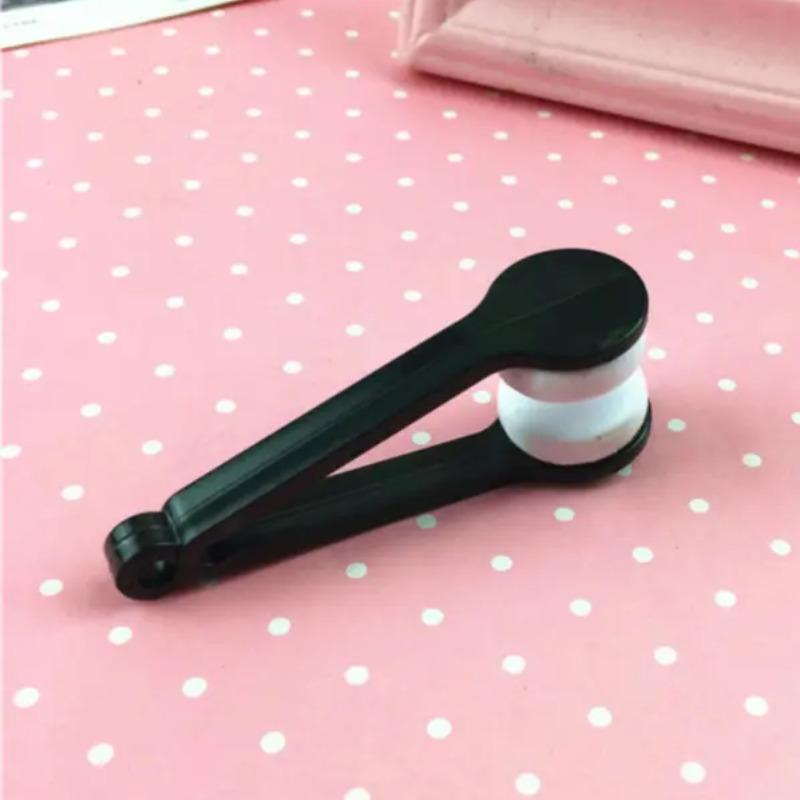 👓 Instant Crystal Clear | 5 Pack Mini Microfiber Eyeglass Cleaner Clips | Portable Glasses Lens Wipers