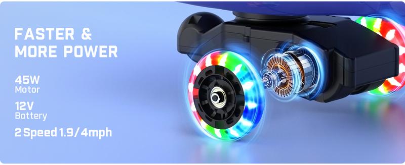 FanttikRide N7 Electric Wiggle Car with Pedal, Ride on Toy