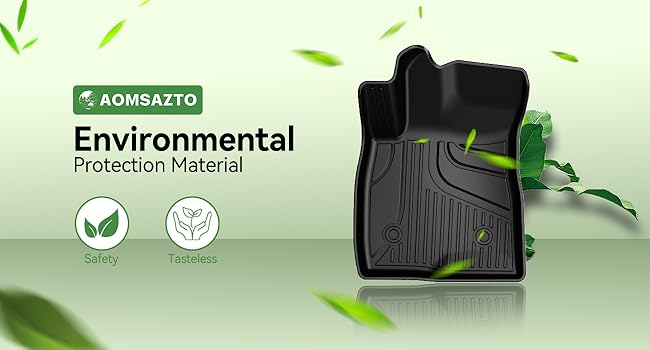 Suitable for 2019-2026 Chevy Silverado/GMC Sierra 1500 & 2500HD/3500HD Crew Cab Floor Mats - 1st & 2nd Row All Weather Liners | Heavy Duty Protection, All-Season Guard Suitable for 2019-2026 Chevy Silverado/GMC Sierra 1500 & 2500HD/3500HD Crew Cab Floor Mats - 1st & 2nd Row All Weather Liners | Heavy Duty Protection, All-Season Guard