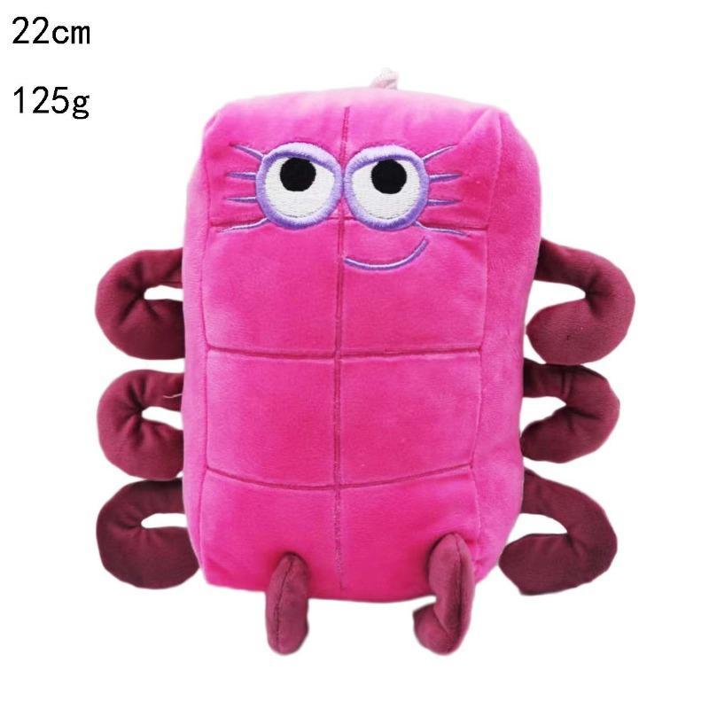 Doll Numberblocks digital building block plush toy early childhood doll cute