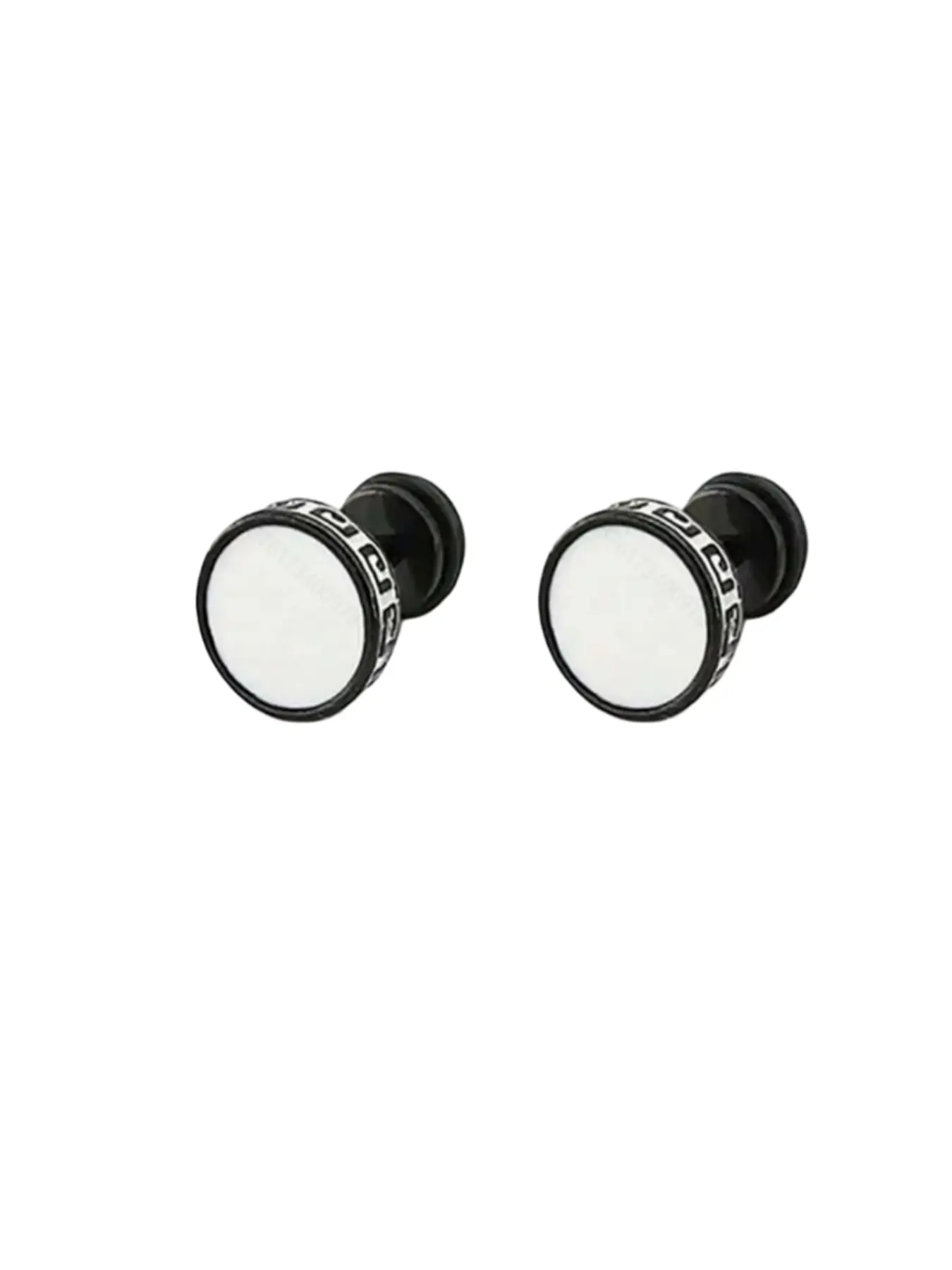 Unisex Stainless Steel Ear Studs, Universal Spiral Design, Suitable for Cartilage & Tragus Piercings, Daily Wear, Party Jewelry