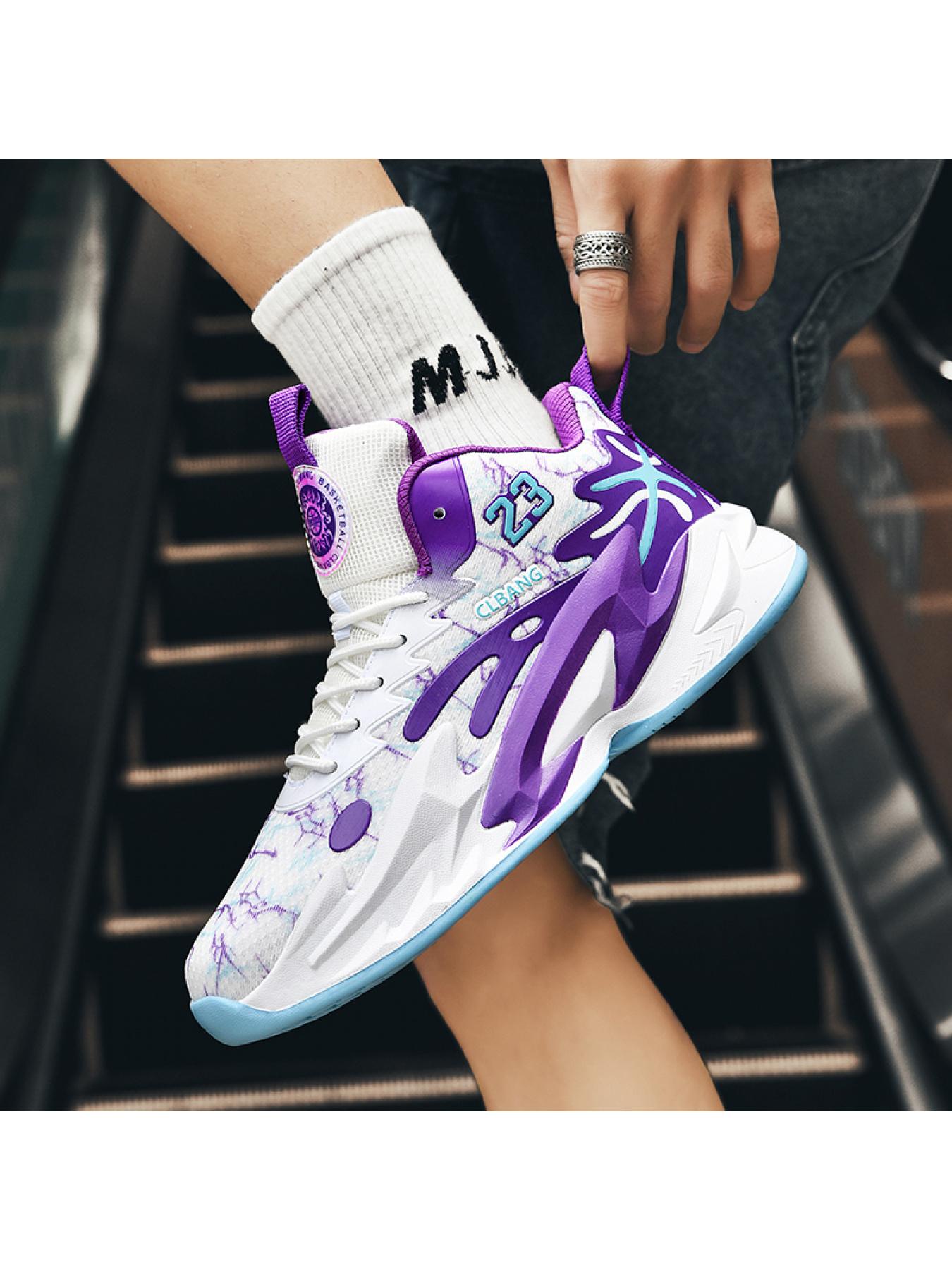 Women's basketball shoes and sports shoes, with a lightweight upper that is breathable and tough to wrap around, a wrap around support structure that stabilizes the ankle, suitable for daily outdoor leisure, running, basketball, and other scenarios