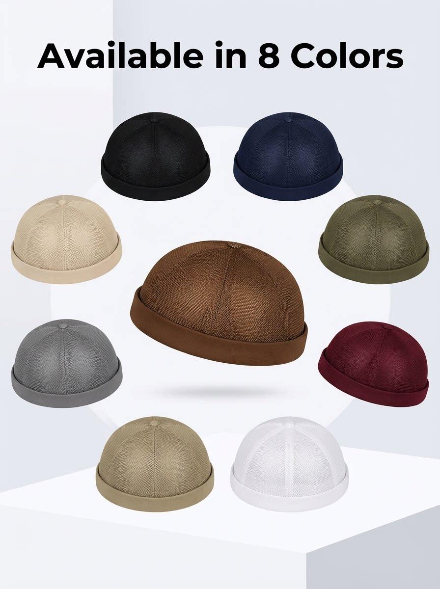 New Summer Sun Protection Fashion Hat, Adjustable Hip Hop Unisex Cap, Breathable Mesh Trucker Hat, Stylish and Comfortable