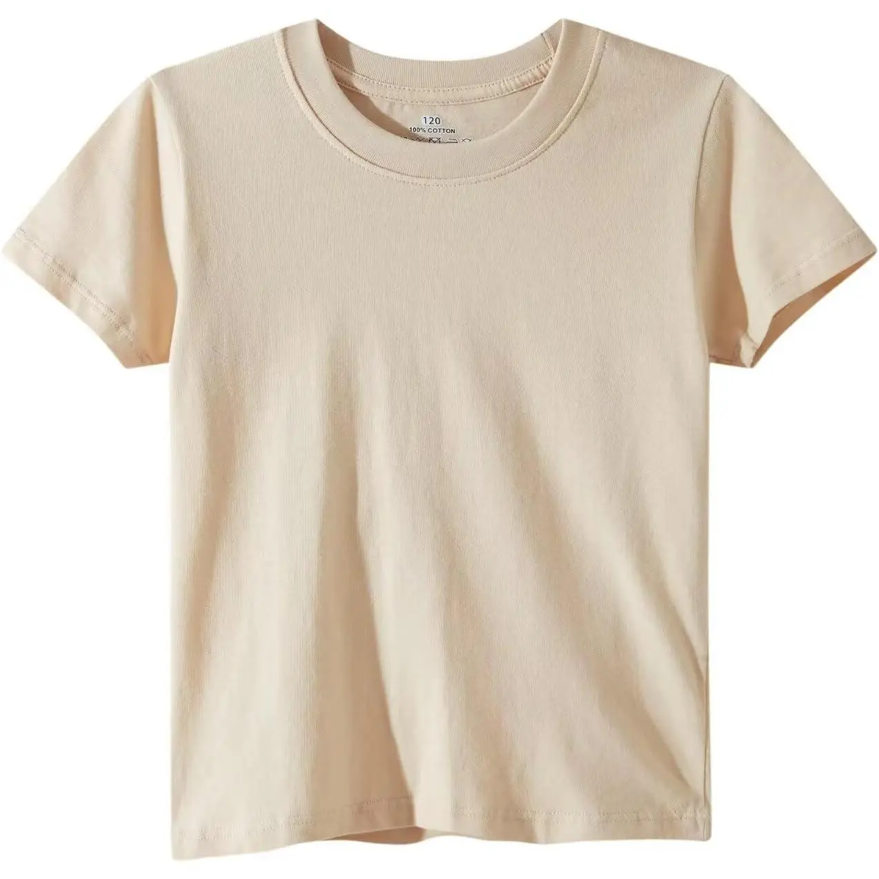 Kids' 100% Cotton Breathable Crewneck Tees, Summer Tops for Boys and Girls (Baby & Maternity Clothing)