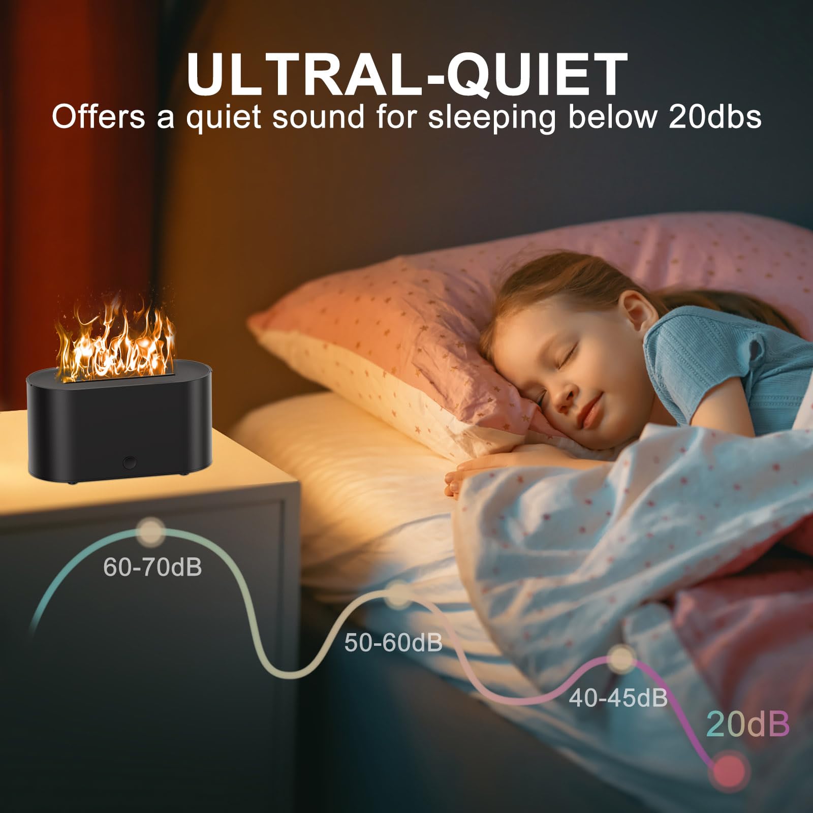 Portable Air Humidifier,Compact Air Humidifier with 7-color, Suitable for Home and Travel, Ideal for Asthma and Respiratory Relief, Face Care Product