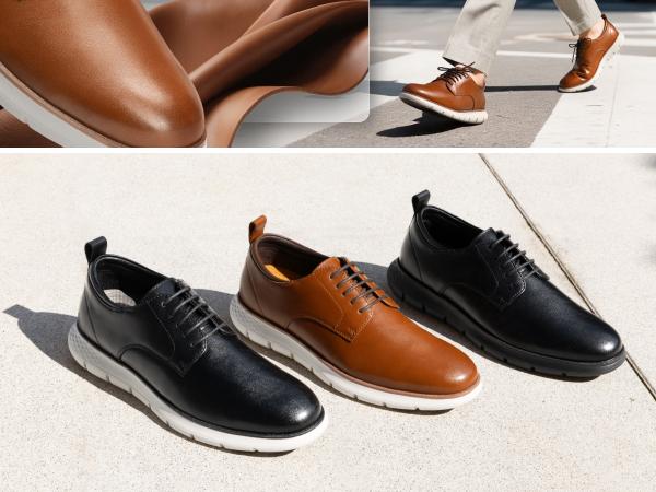 Bruno Marc Men's Casual Dress Sneakers Formal Business Shoes Crossflex NeatLite Oxfords