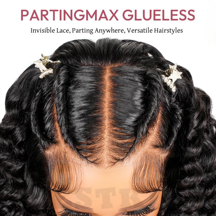 [West Kiss] Pre-Braided Stylist Wig Loose Deep Glueless Ready Go 13x4 Lace Front Human Hair Wig Pre Styled Pre Plucked Human Hair Wig