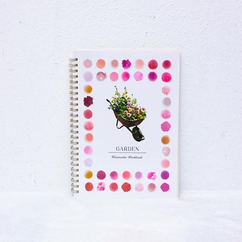 Beautiful Cartoon Watercolor Painting Book, Sketch Paper for Coloring, Water Coloring Books, Easy to Use, Ideal for Art Enthusiasts, Perfect Gift (no Brushes Included)