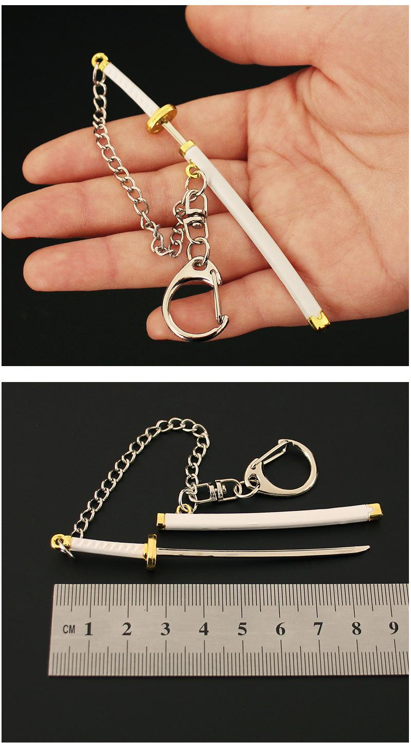 One Piece Zoro Key Chain - Miniature Weapon Jewelry & Accessories ...