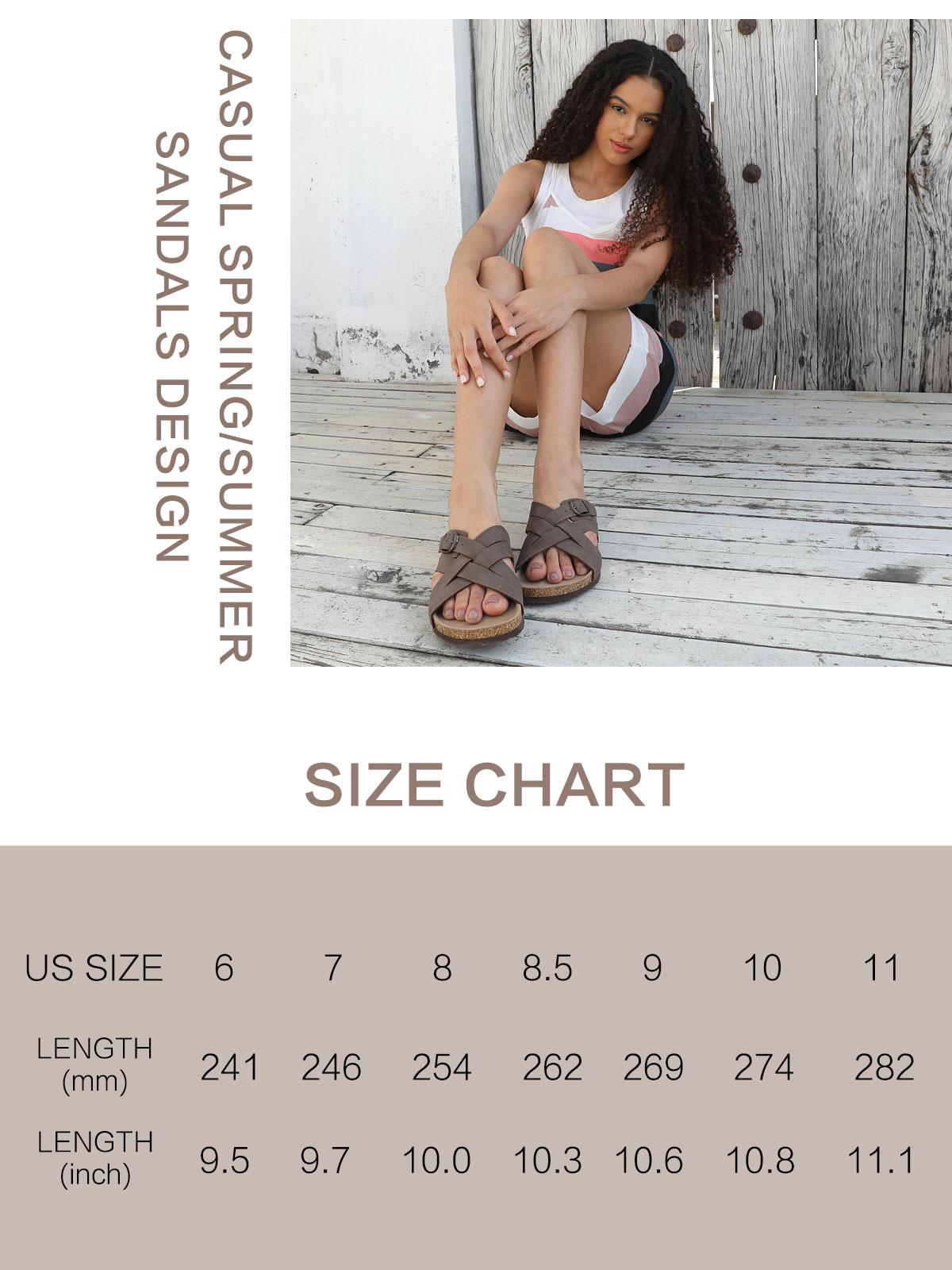 FITORY Balance V - Crisscross Strap Sandals