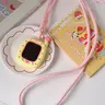 EYWXND Cartoon Pager-Shaped Fun Smartwatch Case - Full-Cover Soft Protective Wearable, Cute Sports Wristband, Universal Series DIY Bag Add-On (No Watch) [Protection, Smartwatch Accessories]