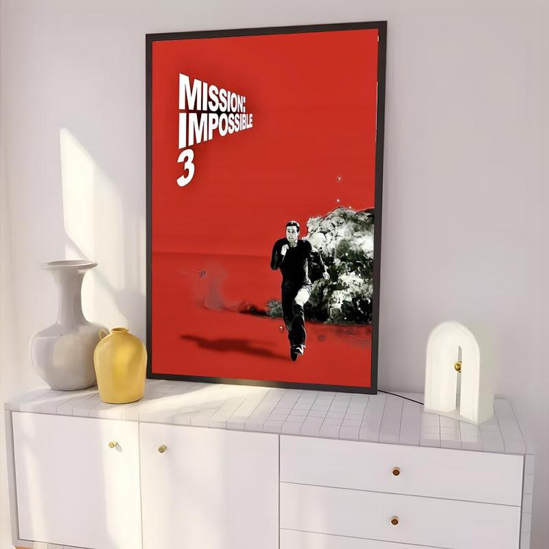 Hot Mission Impossible The Final R-Reckoning Poster Collectibles as gifts for relatives and friends Home decor bedroom living room Wall posters suitable for bars restaurants dessert shops fast food restaurants Fade-resistant non-slip wall stickers