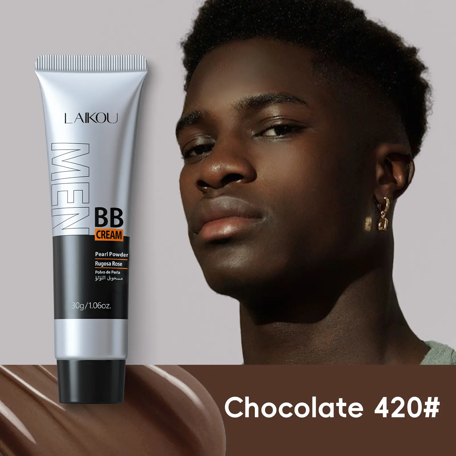 2 BB creams in 420 chocolate brown