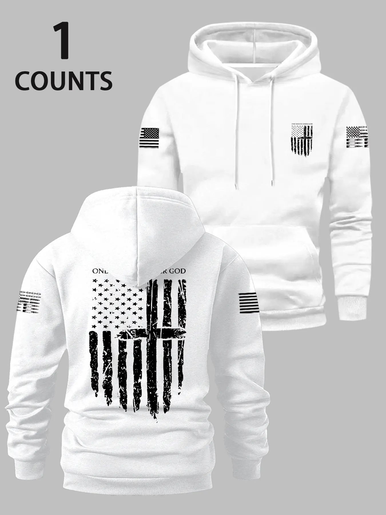 Men's Fall Winter Hoodie Sweatshirts, Casual Fashion Graphic Design, Fabric Soft Loose Fit Baggy Long Sleeve Pullover, Perfect Gift Idea