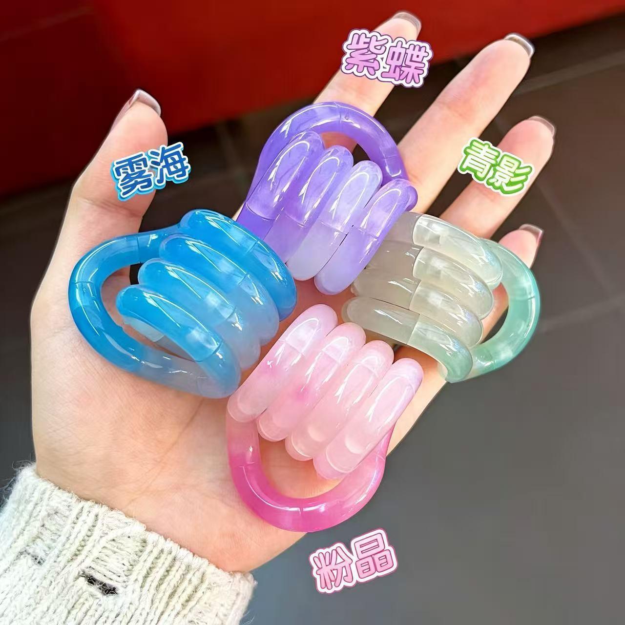 Tangle Fidget Toy Party Favors Tangle Fidget Gifts Deformable Rope Squishy Toys Educational Stress Relieving Toy Children's Gift