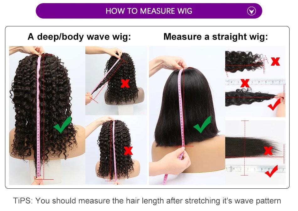 Highlight 4/27 Deep Curly Headband Wig Human Hair Glueless None Lace Wigs 180% Density Scarf Wig No Gel No Glue Full Machine Made Human Hair Wigs Wear And Go Curly Wigs for Women