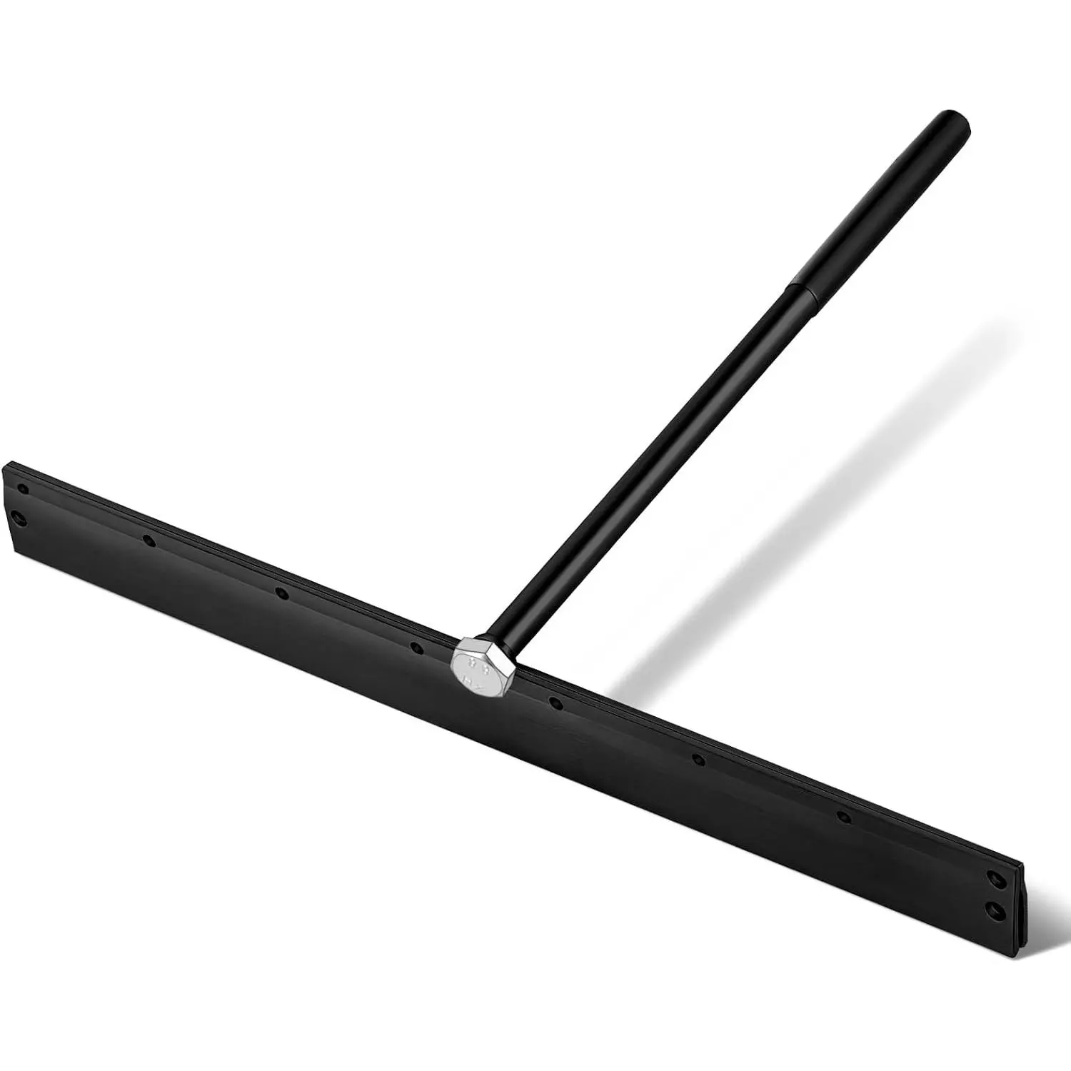 15.25 Inch Sheet Metal Folding Hemming Tool Steel Metal Bender Hand Tool Bending Forming for HVAC Duct Roofing Panels, Folds up to 24 Ga Steel 1" Depths(Black, Long Handle)