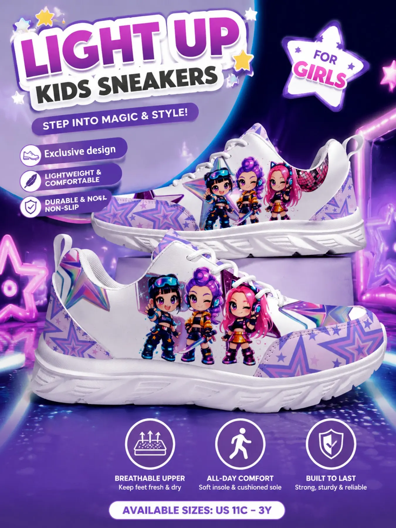 2026 Hot Girl Group Style Cute Low Top Board Shoes for Children Girls High Quality 2D Printing Children Shoes Boys Girls Parent Child Shoes Solid Color Sole Simple Shoes Children's Holiday Birthday Gifts