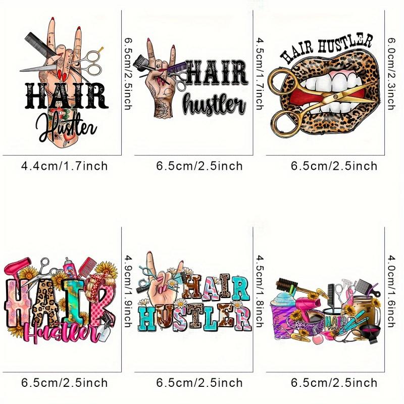 6 Pack Heat Transfer Vinyl HTV Sheets Bold Design Washer Resistant Iron ...