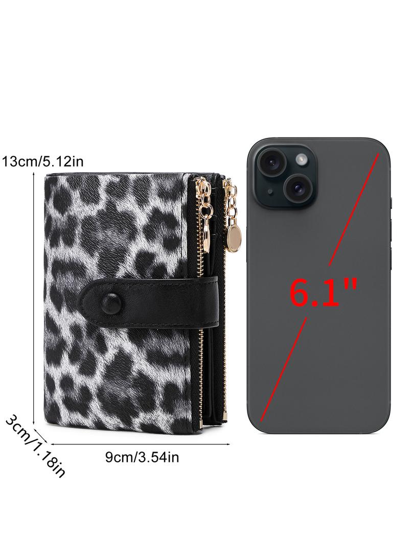 Women's RFID Blocking Wallet with Dual Zippers, Large Capacity Card Slots, Coin Pouch, Cash Clip, ID Window, Casual Fashion Accessory，Christmas gifts, Valentine's Day gifts, ideal presents