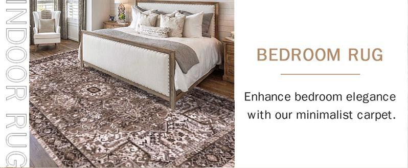 Lochas Boho Tribal Rug TikTok Viral - Washable Low Pile Carpet, Non-Slip Floor Mat for Modern Farmhouse Decor rugs living room