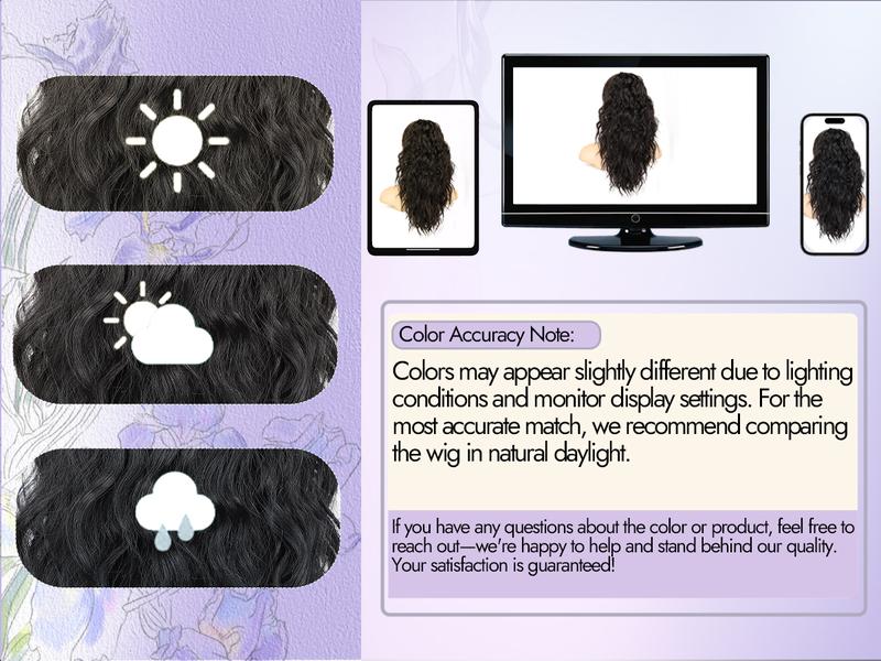 Isaic Hair 18 Inch Clip In Ponytail, Ponytail Extensions, Short Ponytail Women's Artificial Wig, Natural Fluffy Hair Volume for Daily Outing Wear