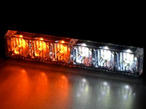 Nilight 12LED Traffic Advisor Strobe Lights 2 Inches Amber White Hazard Safety Dash Front/Rear Windshield Flashing Light for Cars Trucks  Firefighter Plow Construction Vehicles Autos  dealsforyoudays