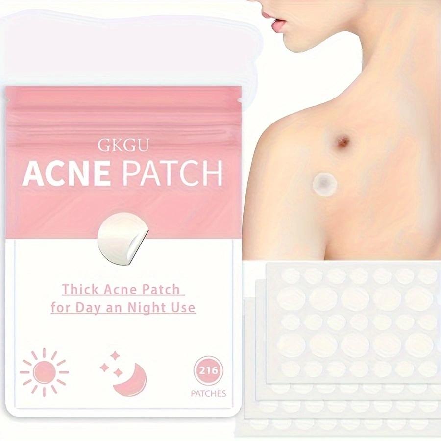 216 pcs acne patch, covering acne and blemishes, covering blemish spots, light beige spot acne patch, and concealer the daytime face, Acne Pimple Patch, Blemish Patches