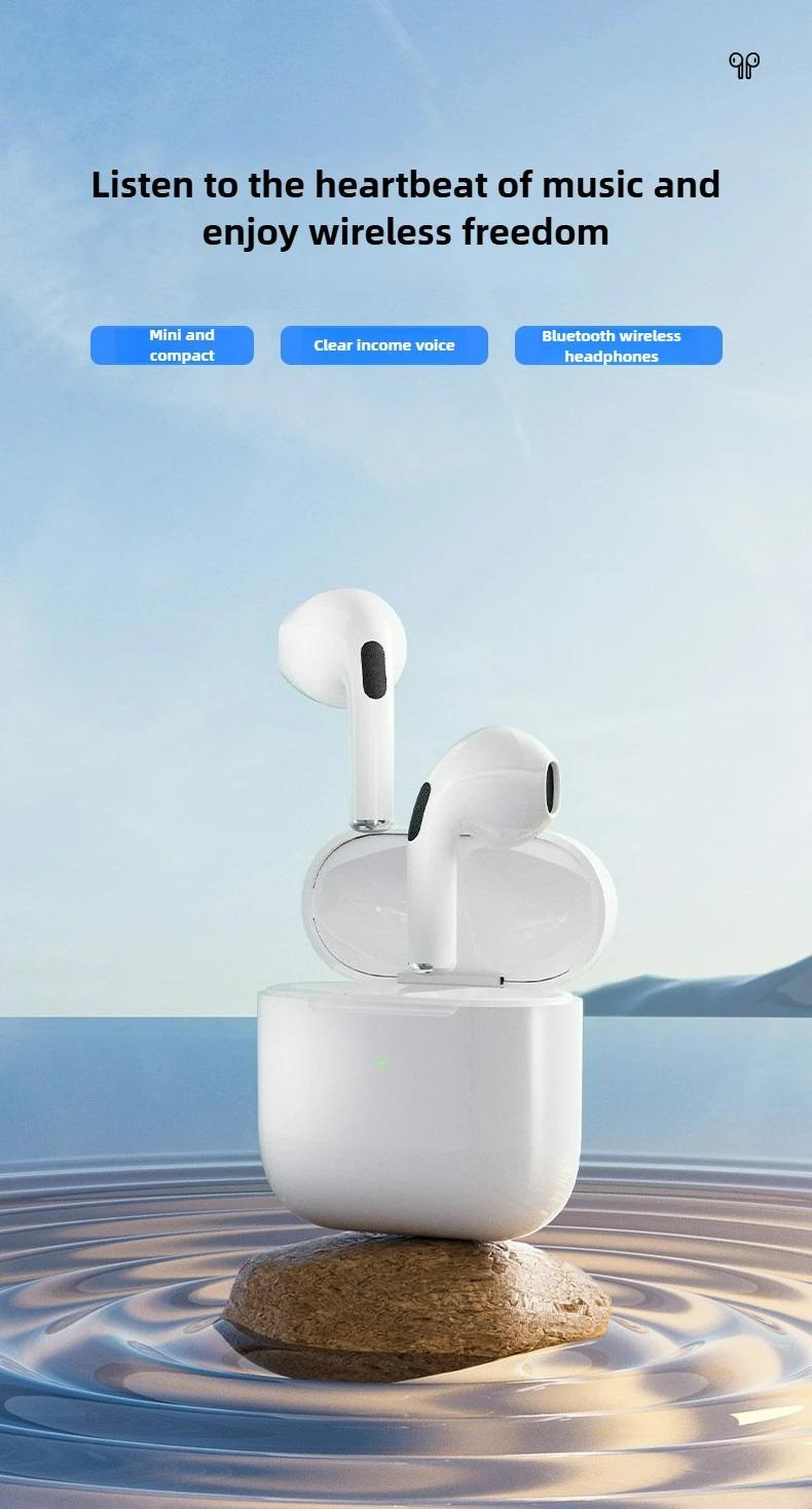 TWS Bluetooth 5.3 Wireless Earbuds In-Ear Earphones for Sports Gaming Office Work