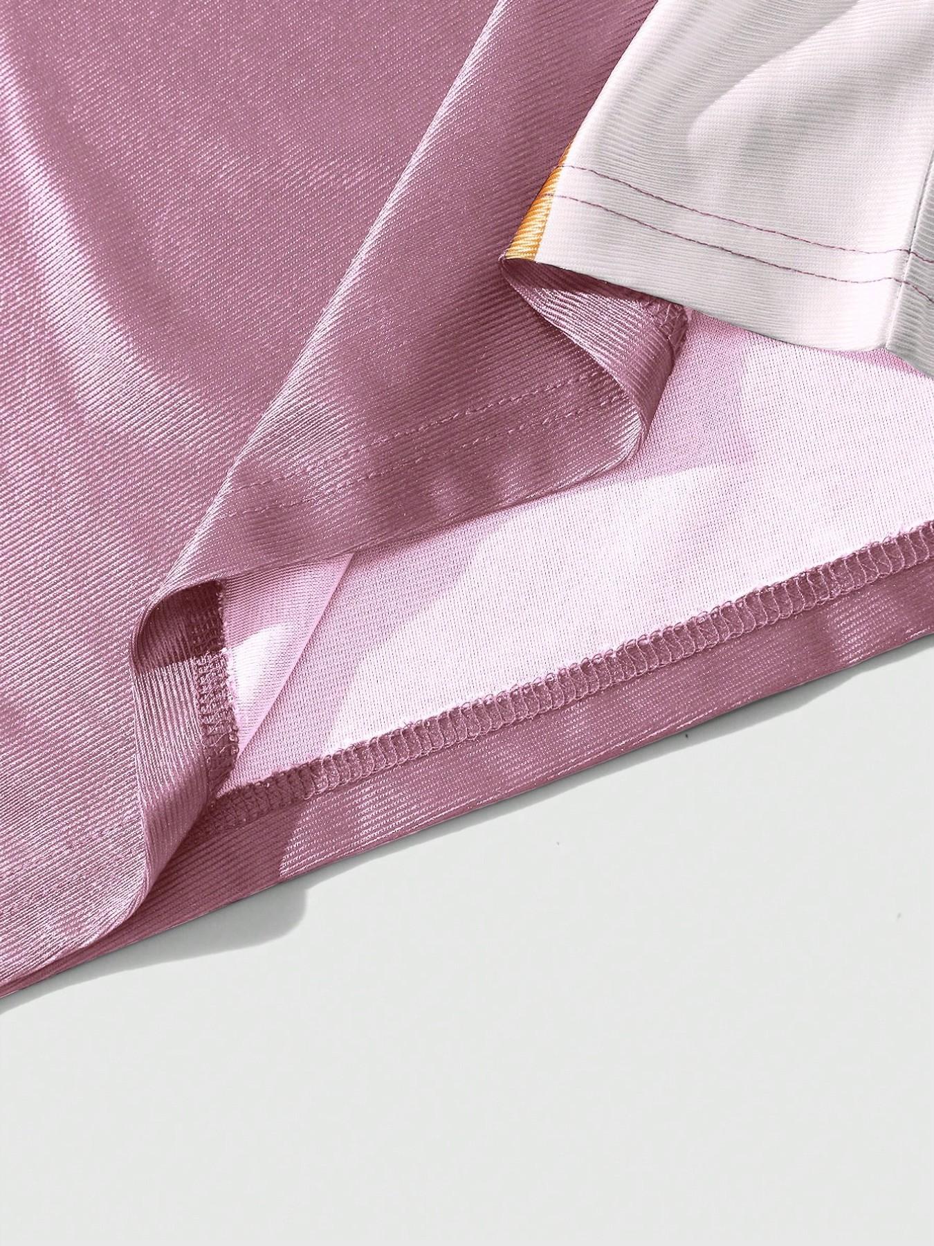 "Men's Pink Wild Soul 93 Graphic Oversized Football Jersey, V Neck Short Sleeve Mesh Streetwear Top for Daily Wear, Gym Workout and Casual Street Style"