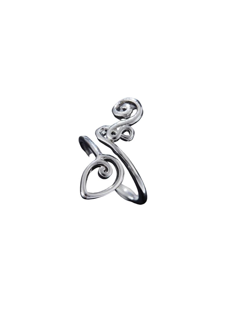 Boho Style Adjustable Toe Ring, Fashionable Foot Jewelry for Women & Girls, Trendy All-match & Exquisite Cute Jewelry for Birthday Gift