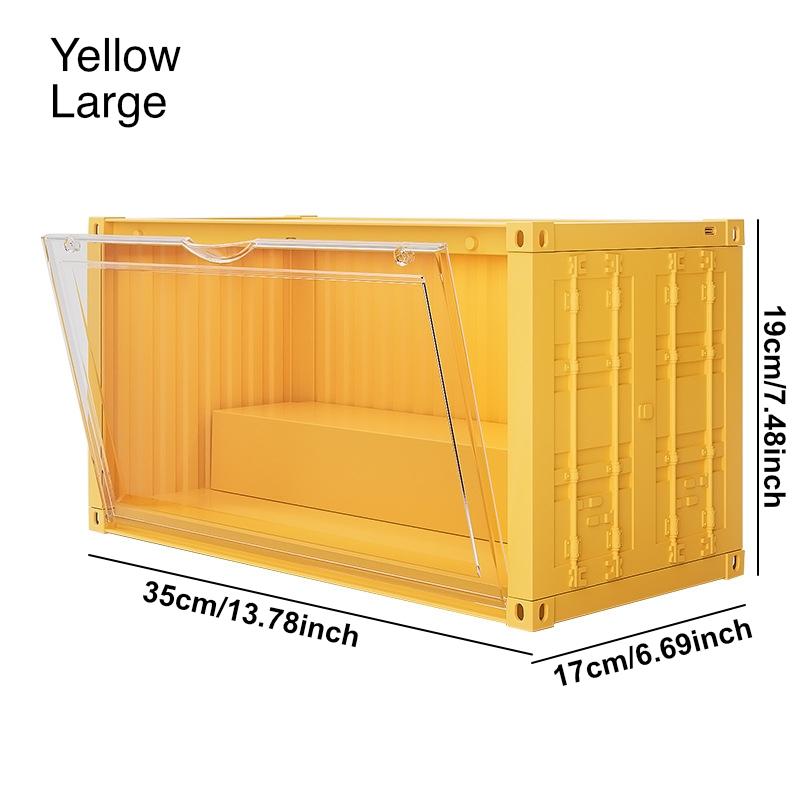 Large Doll Storage Display Box, Home Storage, Stackable Combination, Container Style, Step Module, Suitable for Plush Toys, Figurines, Watches, Jewelry