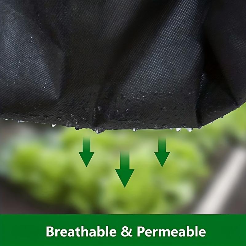 Weed Control Fabric, Permeable and Breathable, Effective Weeding, Garden Yard Lawn Cover, Easy Installation, Durable Multi-Use