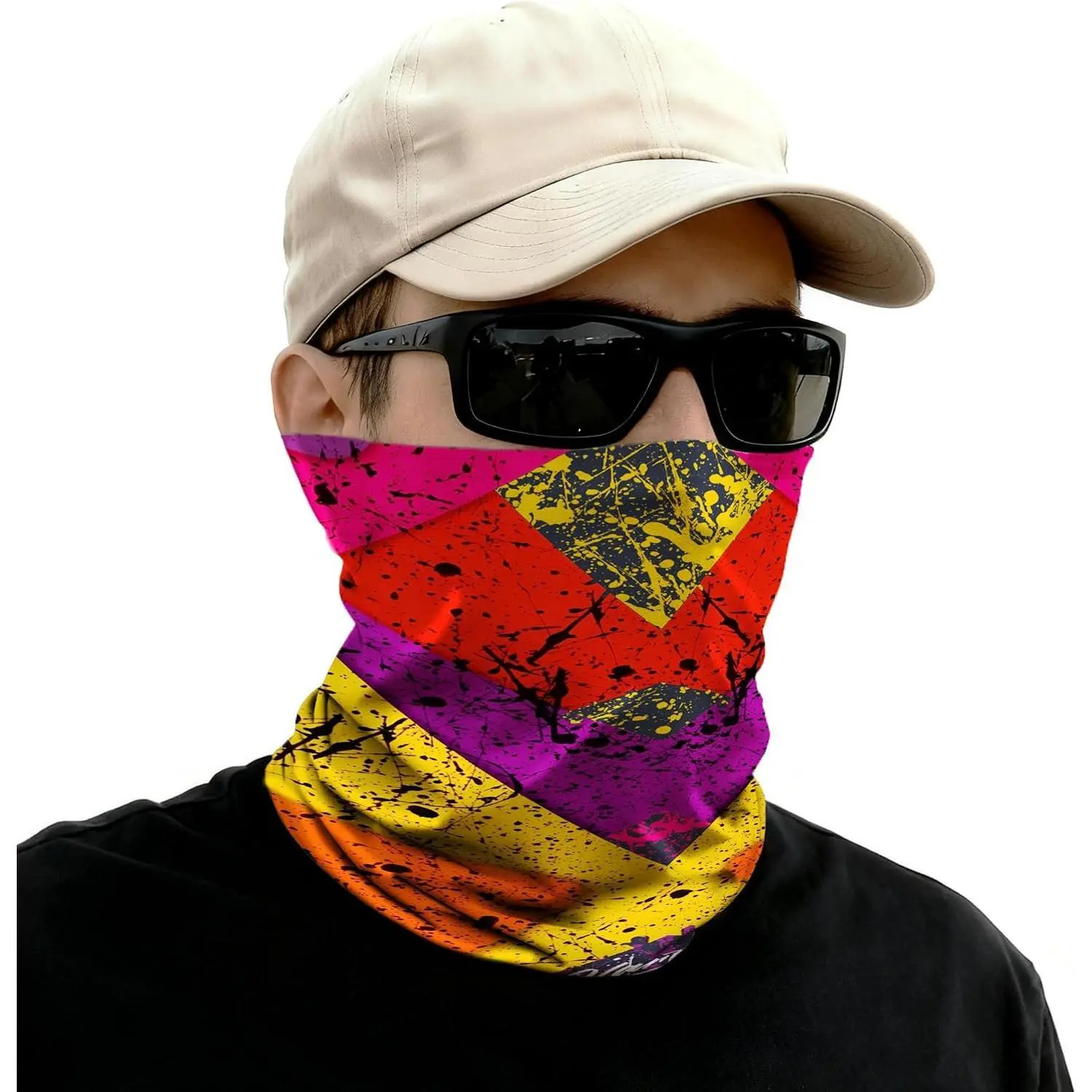 Original Neck Gaiter,UPF 50+ Seamless Soft Face Mask,Sun Protection Mask for Men & Women, Fishing, Hiking