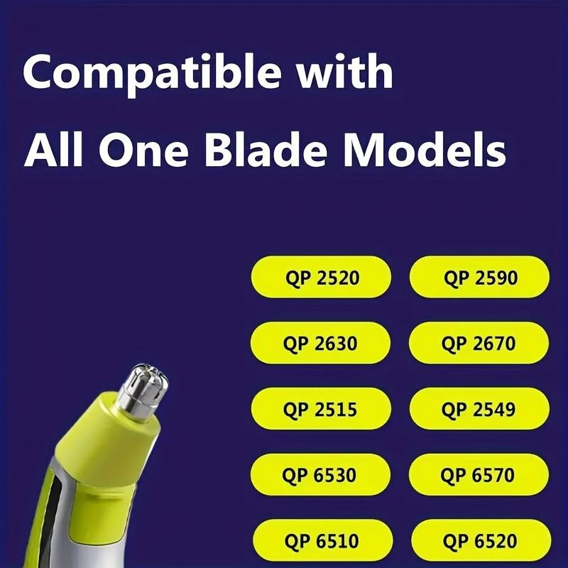 Adjustable Trimming Comb for Single Blade Razor, Small T-Shape Blade Guide Set, Includes Nose Hair Replacement Heads, Basic Beauty Tool, Hair Trimmer
