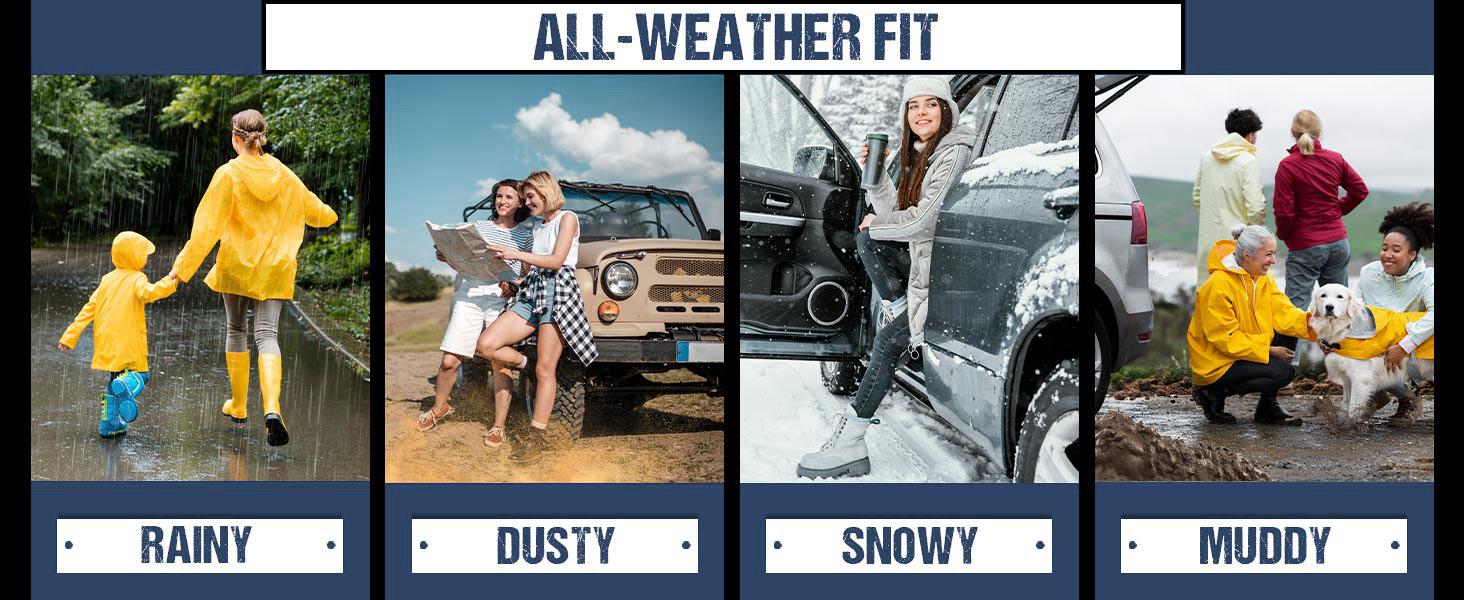 CROSSDESIGN TPE Floor Mats Fit For 2008 2009 2010 F250 F350 F450 Front and 2nd Row,All weather Waterproof Durable Non-slip ,3pcs Upgraded Version CROSSDESIGN TPE Floor Mats Fit For 2008 2009 2010 F250 F350 F450 Front and 2nd Row,All weather Waterproof Durable Non-slip ,3pcs Upgraded Version