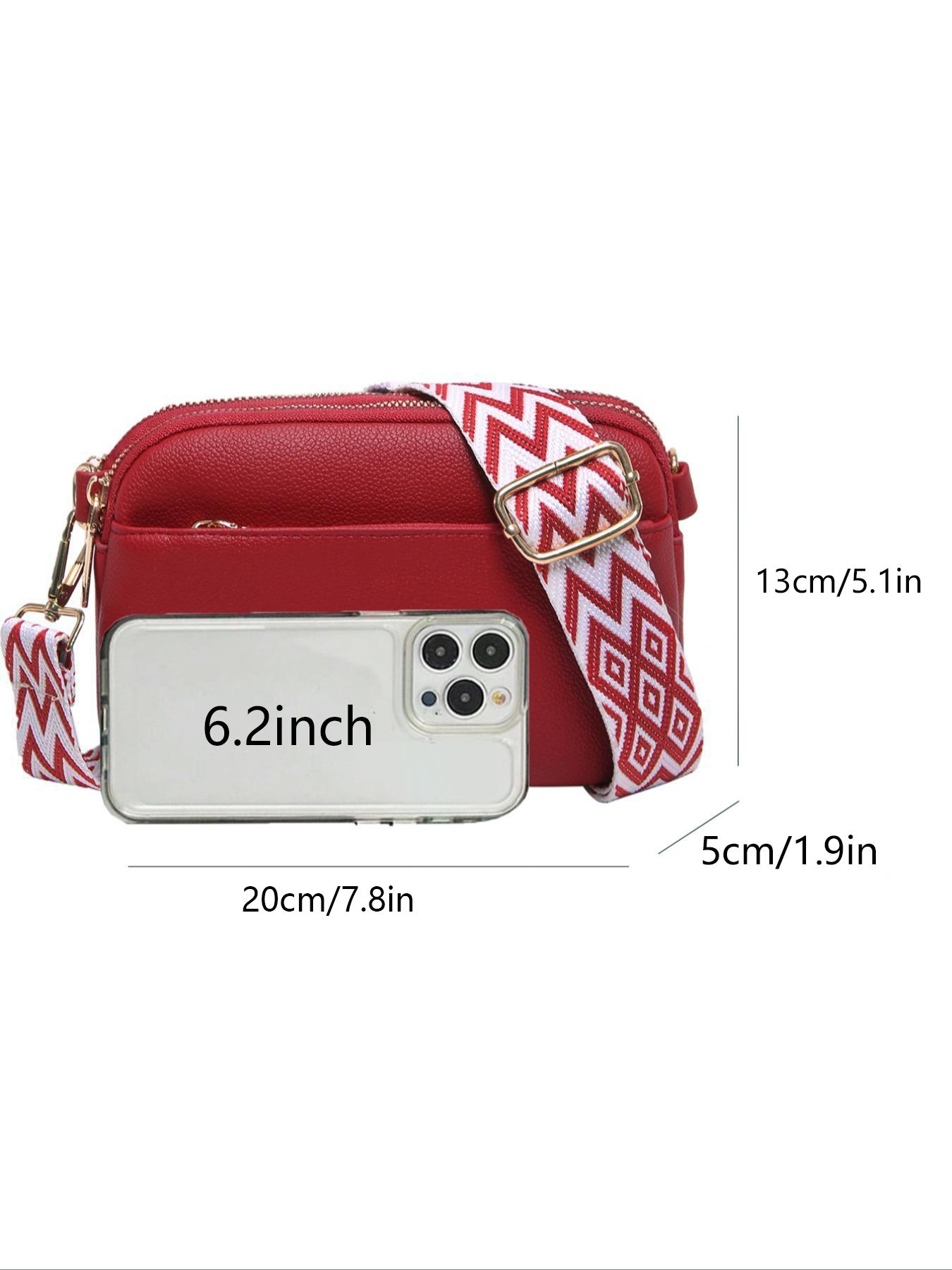 Outfits  Elegant Temperament Plain Color Square, Vintage Trendy Crossbody Bag with Adjustable Strap, Fashionable Crossbody Bag for Daily Use, Cross Body Bags