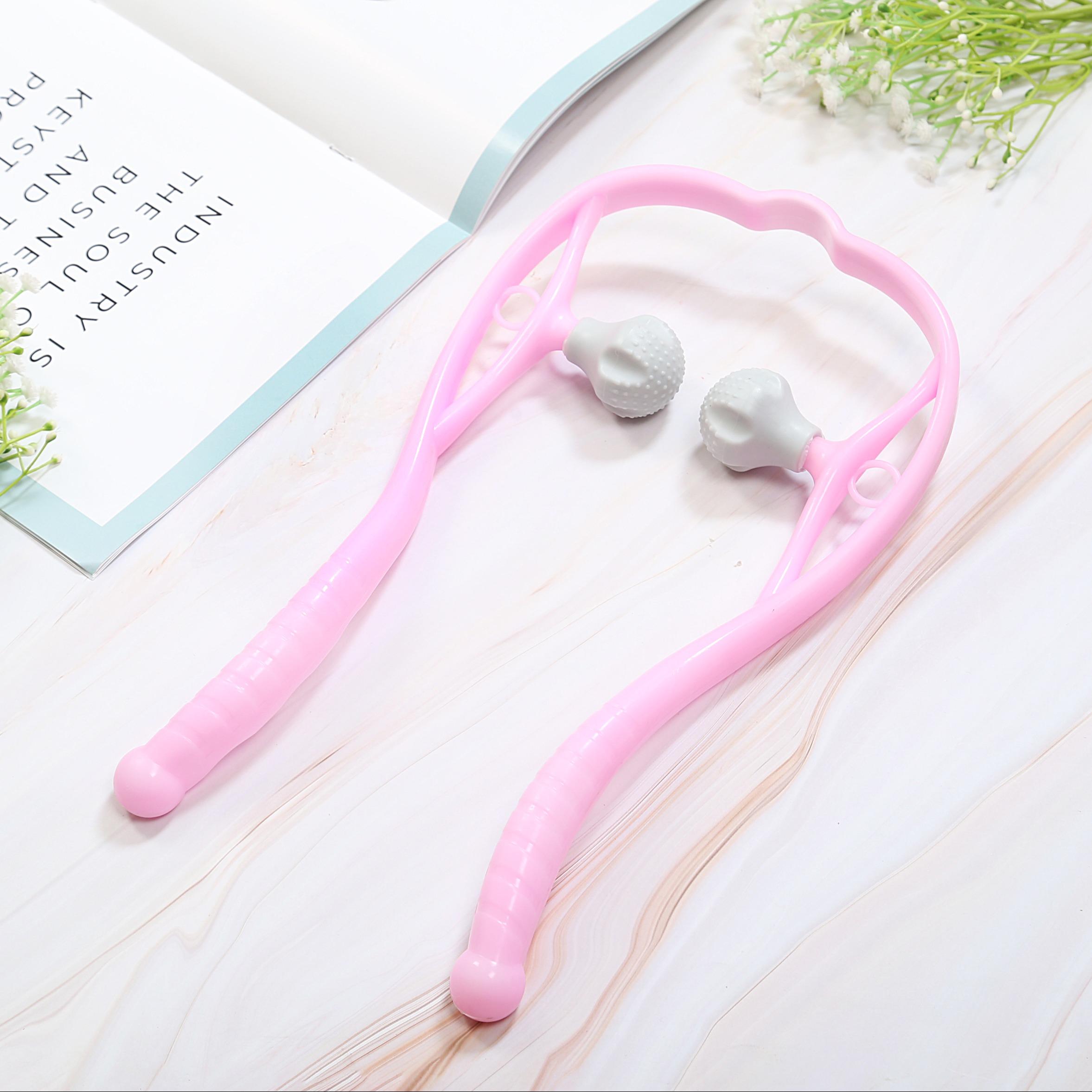 New Ergonomic Trigger Point Massager, Full Body and Shoulder Relaxation, Comfortable and Durable Design, Adjustable Height, Made of Plastic