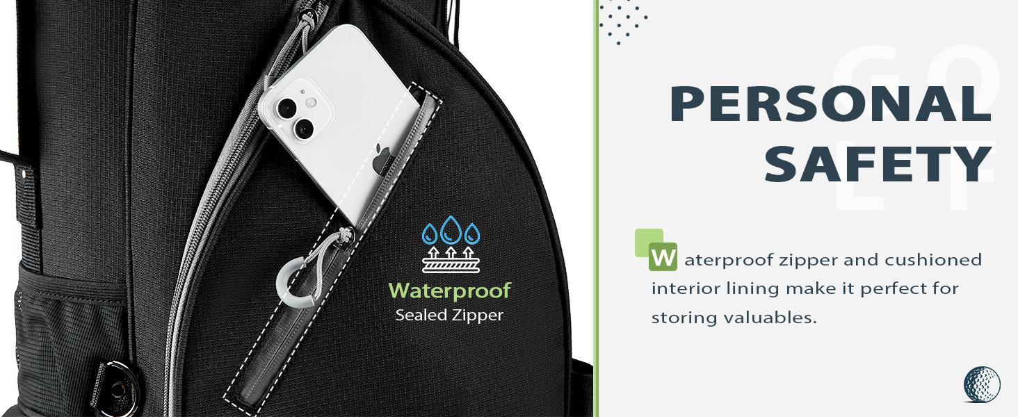 GoHimal 14-Way Golf Stand Bag, Golf Bag for Men with Stand - Lightweight & Durable Golf Club Bags for Men & Women