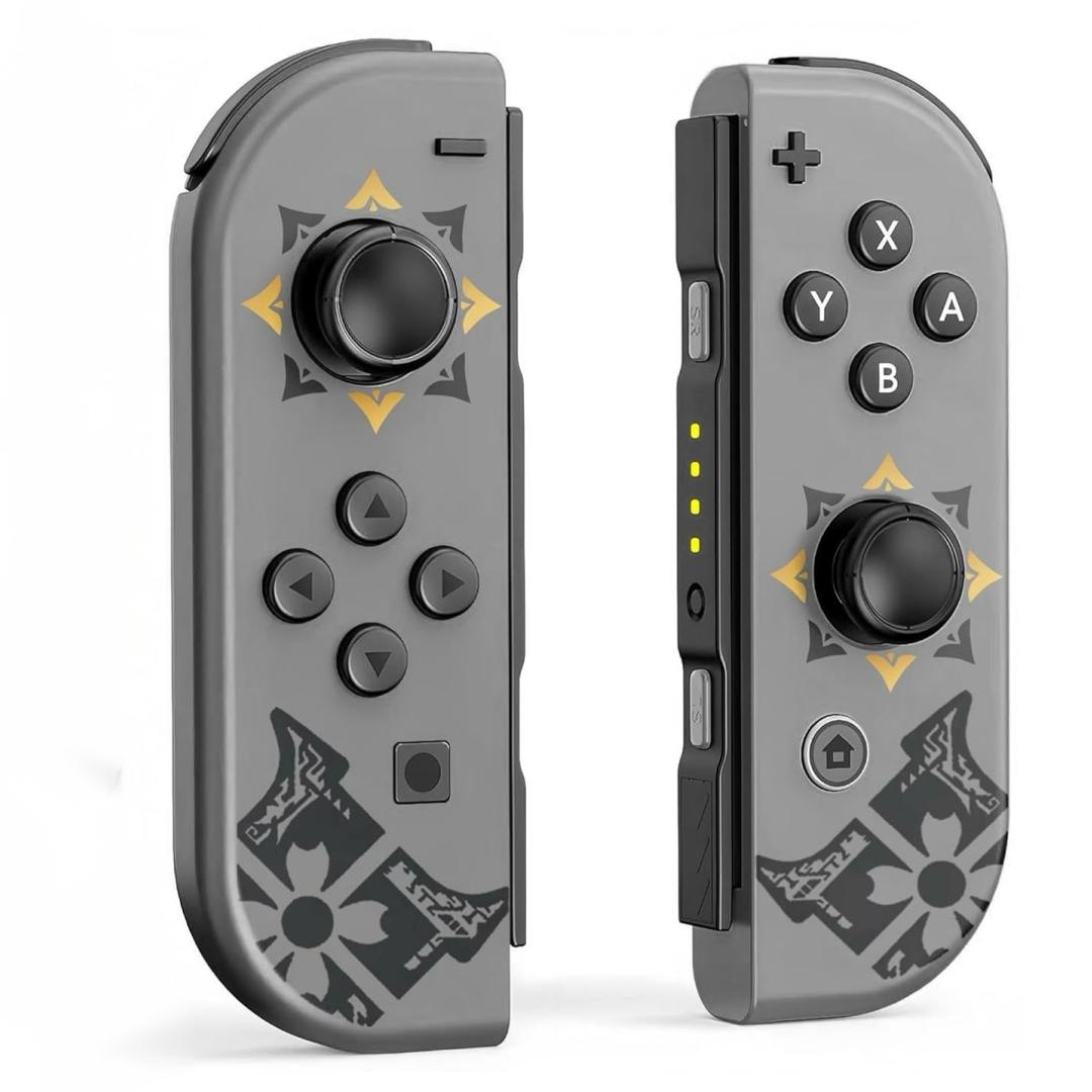 Wireless Gaming Controller for Nintendo Switch/lite/oled, DualVibration Function Replacement Parts, Wake-Up SwitchButton Design